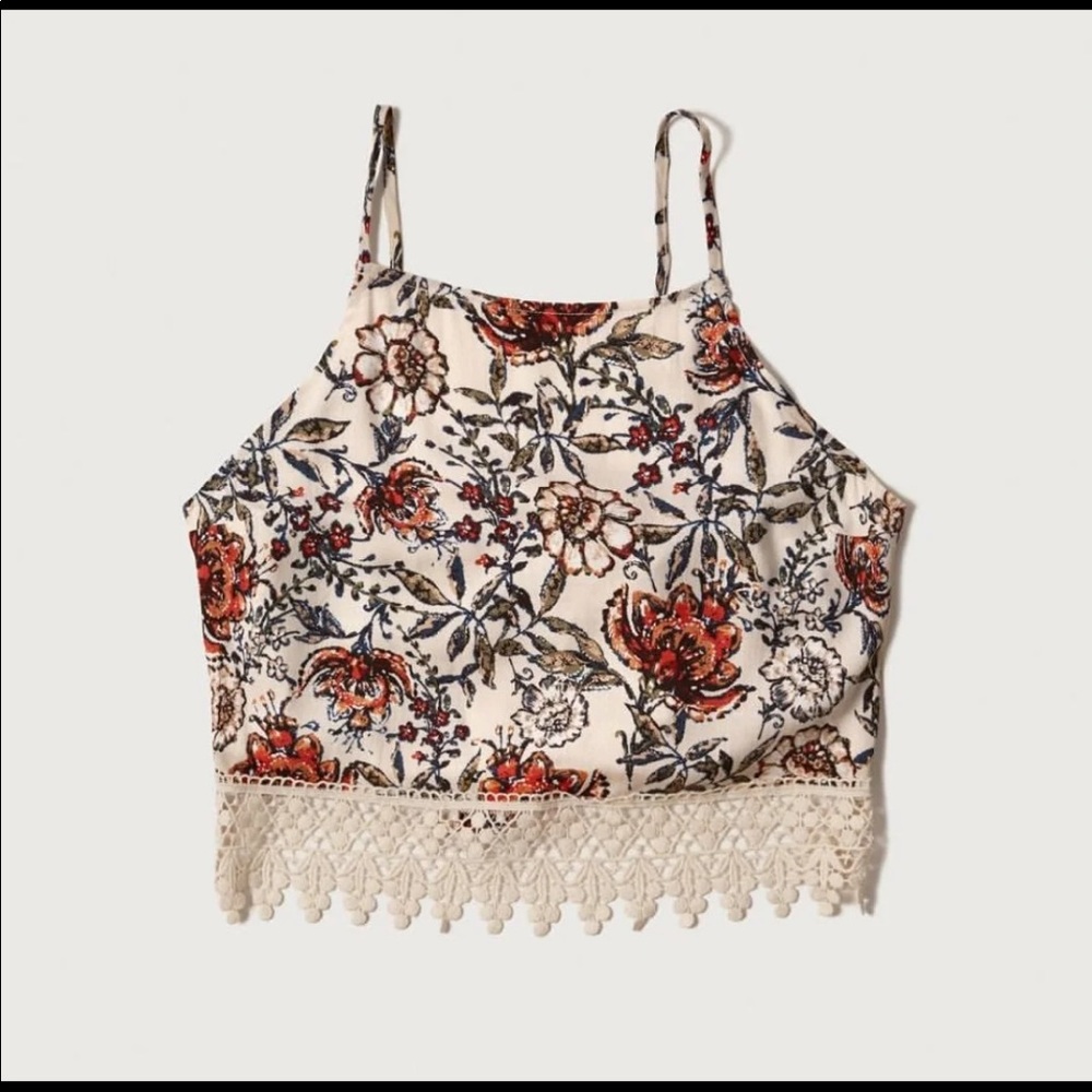 Abercrombie Tie Back Top